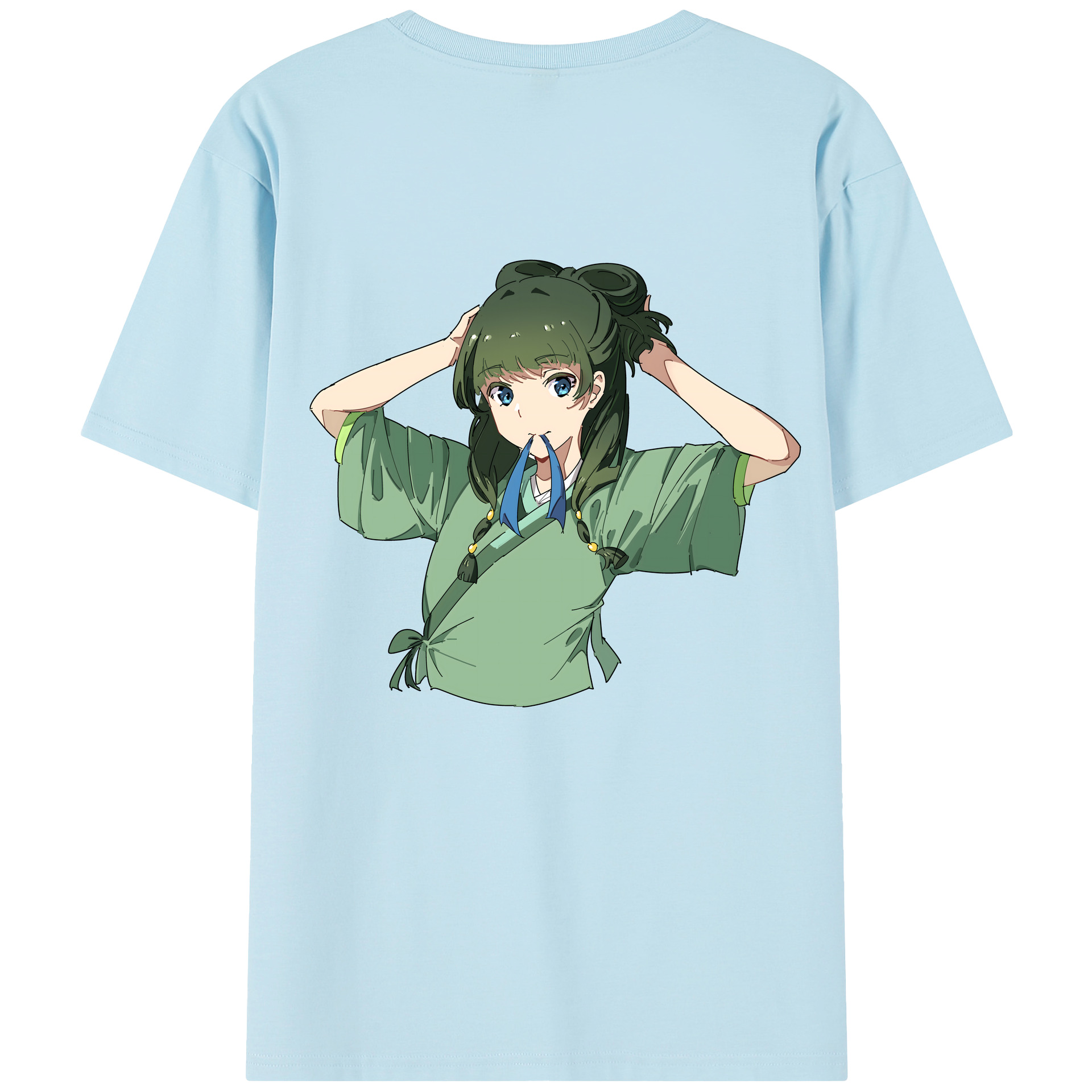 （画像用） 薬屋のひとりごと The Apothecary Diaries 綿100％半袖Tシャツ（背面プリント）